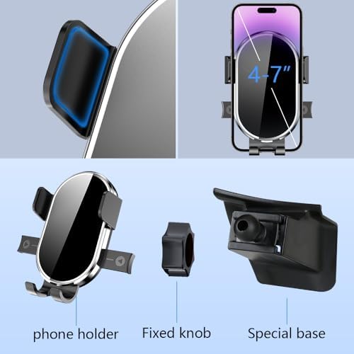 Premium Car Phone Holder for Honda Accord 2008-2012 EX-L V6 – Enhanced 360-Degree Rotation Dashboard Mount with Bar Display for Optimal Navigation and Hands-Free Convenience – Stylish Automotive Accessory for Seamless Integration and Easy Installation