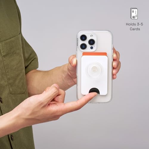 Cobalt Pop Sockets Phone Wallet: Premium Card Holder with Expanding Grip and Mag Safe Compatibility for Effortless Wireless Charging – The Perfect Accessory for On-the-Go Mobile Users Seeking Style and Functionality
