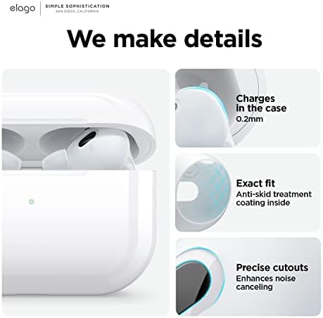 Custom Fit Silicone Ear Tips for Air Pods Pro 2 – 6 Pairs in Large, Medium, and Small Sizes – Superior Comfort and Noise Isolation – US Patent Protected – Essential Accessory for Apple Earbuds Enthusiasts