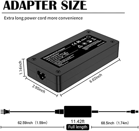 High-Performance TSKYBEAR 170 W AC Adapter for Lenovo Think Pad Series – Ultimate Replacement Charger for W541, W530, P50, P51, P52, P73, and Legion Y720 – Fast Charging, Enhanced Compatibility, CE/FCC/ROHS Certified – Ideal for Gamers and Professionals – 12-Month Warranty Included