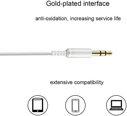 YOCUNKER Premium 3.5 mm Wired Earbuds with Extended 3-Meter Cable – Lightweight In-Ear Design for Superior Sound Quality – Compatible with Smartphones, Tablets, Laptops & TVs – Enjoy Freedom of Movement for an Immersive Listening Experience – Ideal for Music Lovers Seeking Pure Audio Without Microphone – Upgrade Your Sound Game Today!