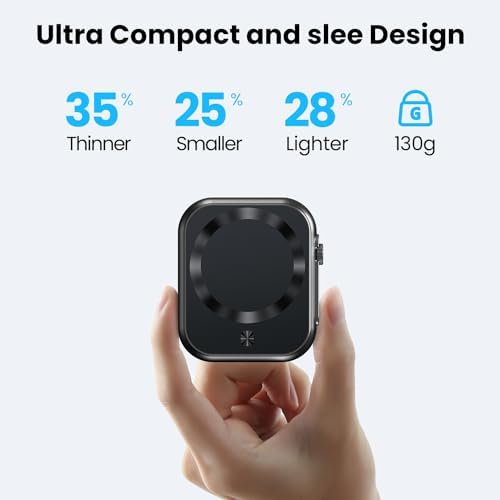 Ultimate 3-in-1 Magnetic Power Bank – 5000 m Ah Wireless Charger for i Phone 16/15/14/13/12, Apple Watch & Air Pods – 22.5 W Fast Charging, Lightweight Portable Battery Pack with LED Status Indicators – Enhanced Compatibility for On-the-Go Power Solutions