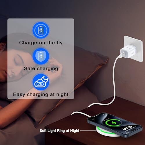 Ultra-Fast 15 W Wireless Charging Pad with 18 W Quick Charger Block – All-in-One Qi-Enabled Power Solution for Samsung Galaxy S25 Edge Ultra, Z Fold 6, Flip 6, S24, S23, S22, S21, S20 – Effortless, High-Speed Charging with Smart Protection and Non-Slip Design for Home or Office Use