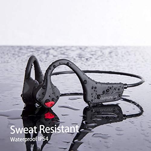 Revolutionary Bone Conduction Bluetooth Headphones – Ultra-Lightweight Open-Ear Design for Active Lifestyles, Waterproof & Sweat-Resistant Wireless Earbuds with Integrated Microphones, Long-Lasting Battery Life, Perfect for Running and Outdoor Adventures, Enhanced Device Compatibility for Seamless Connectivity