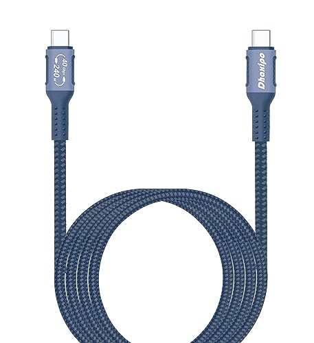 USB 4 Thunderbolt 4 Cable – 5 FT, High-Speed 40 Gbps Data Transfer, 240 W Power Delivery, 8 K Video Output Support for Ultimate Performance, Compatible with USB-C and Thunderbolt Devices – Ideal for Laptops, Monitors, and Docking Stations