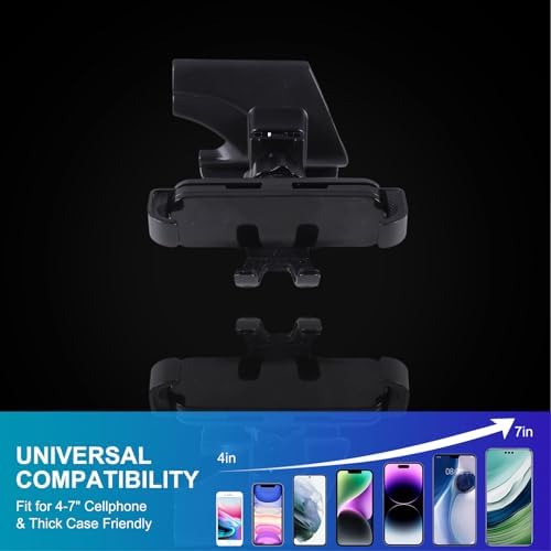 Mazda MX-5 ND 2016-2024 Air Vent Phone Holder Mount – Universal Smartphone Car Mount for Hands-Free Navigation and Communication, Quick Install, 360-Degree Adjustable Viewing Angle, Essential Driving Accessory for Enhanced Safety and Convenience