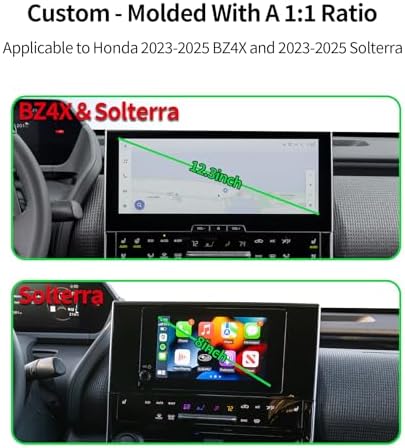 Wireless Charging car Phone Holder for Toyota BZ4X 2023-2025/Subaru Solterra 2023-2025 Accessories 8/12.3 inch Screen Fixed Clip,360° Rotation car Phone Mount Compatible with MagSafe – Enhanced Compatibility and Speed