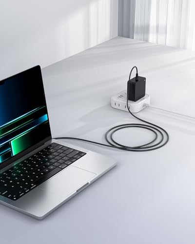Lenovo Ideapad Yoga 3 Pro Charger – High-Speed 65 W Power Adapter with 7.5 ft Cable for Enhanced Flexibility and Compatibility – UL Certified Safety Features for Reliable Charging of Yoga Series and Miix Models – Ultimate Peace of Mind for Home, Office, and Travel Use