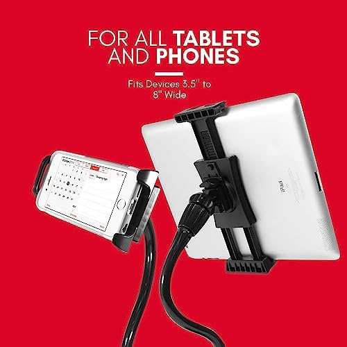 Transform your driving experience with the Macally Adjustable Cup Holder Tablet Mount – a robust and versatile solution for hands-free tablet use in your vehicle. This innovative car accessory seamlessly fits into your cup holder, accommodating various tablet sizes including i Pad Pro, i Pad Air, and i Pad Mini up to 12.9 inches. Enjoy the freedom of 360-degree rotation for optimal viewing angles, making navigation, video calls, or entertainment accessible for both front and back seat passengers. Designed for effortless installation without tools, this durable tablet holder is built to endure the rigors of everyday travel while keeping your device secure on bumpy rides. Ideal for busy parents looking to entertain children during long journeys or for anyone needing reliable GPS access. Elevate your in-car connectivity and comfort with the Macally Cup Holder Tablet Mount, the ultimate accessory for tech-savvy drivers seeking convenience and functionality.