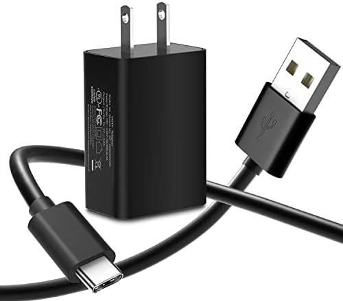 USB Type C Fast Charging Wall Charger for Kyocera Dura Force Pro 2 E6910 E6920 & Duraxv Extreme E4810 – 6 FT Power Cable with 5 V 2 A Output for Superior Performance and Portability – Ideal for Active Lifestyles and Reliable Everyday Use