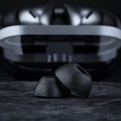 Enhance Your Audio Journey with Comply True Grip Memory Foam Earbud Tips for Samsung Galaxy Buds3 Pro | Ultimate Comfort, Secure Fit, and Superior Noise Isolation | Convenient Removal & Cleaning Tool Included | Available in Black (S/M/L) – Ideal for Audiophiles and Active Lifestyles