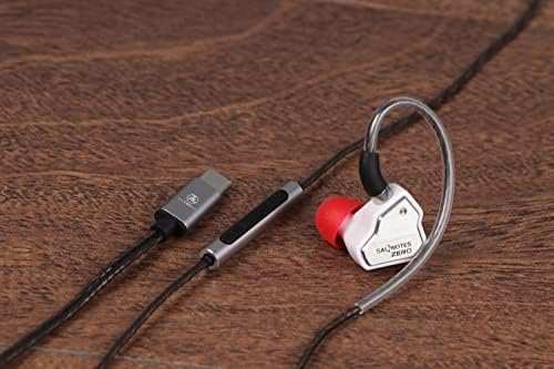 Discover Unmatched Audio Quality with Linsoul 7 Hz Salnotes Zero Hi-Fi In-Ear Earbuds – 10 mm Dynamic Driver for Rich Sound, Durable Stainless Steel Design, Detachable OFC Cable, Type C Connectivity with Mic – Perfect for Audiophiles and On-the-Go Music Lovers