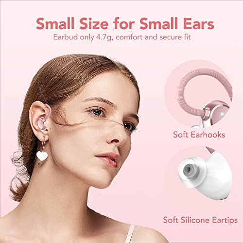 Unleash Your Sound with KT1 Bluetooth Earbuds: 120 Hours of Playtime, IPX7 Waterproof, Deep Bass 2.0 for Ultimate Sports Performance, Secure Earhooks for Active Lifestyles, Smart Digital Display for Battery Monitoring, Enhanced Device Compatibility – Perfect for Running, Gym Workouts, and Everyday Use