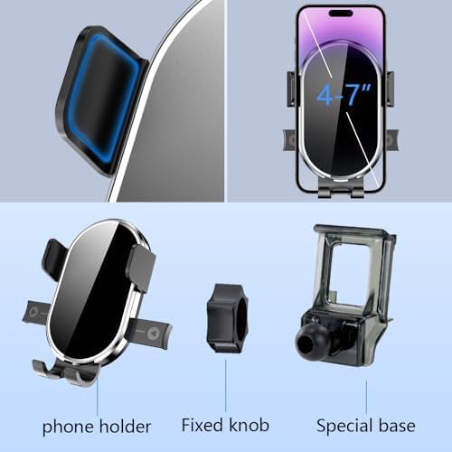 Toyota Corolla & Corolla Cross Phone Holder (2020-2025) – Premium Dashboard Mount for Enhanced Navigation & Safety, 360° Rotation, Sleek Design, Easy Tool-Free Installation, Durable Mobile Cradle for Ultimate Driving Convenience