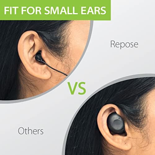 Avantree Repose Bluetooth Sleep Earbuds – Ultra-Comfortable Tiny Ear Tips for Side Sleepers & Small Ears, Wireless Neckband Design, Low Latency for Seamless TV Watching, Extended 18-Hour Playtime, Enhanced Device Compatibility for Ultimate Relaxation