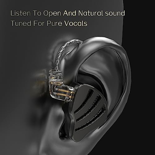 Unleash Superior Sound Quality with CCA ND Nice Hybrid Driver IEM Earphones – Premium Audio Precision Featuring 1 BD & 1 DD, Durable Metal Faceplate, and Versatile 2-Pin Detachable Cable for Ultimate Comfort and Compatibility