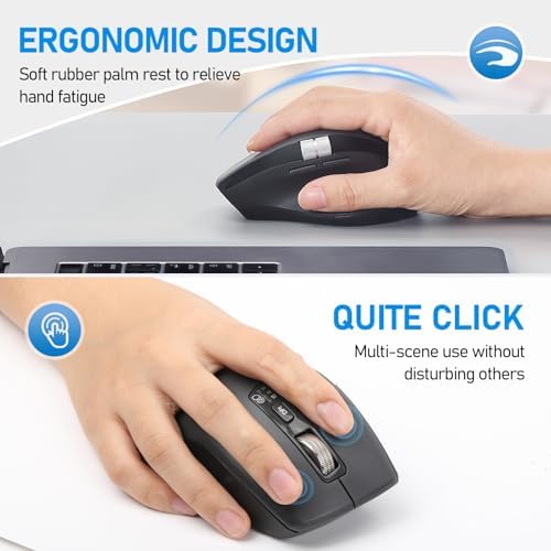 Elevate Your Workspace with the Chic Pink Wireless Bluetooth Side Scroll Mouse – Ergonomic Multi-Device Compatibility, Silent Click Technology, and Smart Flying Scroll for Effortless Navigation on Laptops, i Pads, and Mac Books – Perfect for Comfort and Style Seekers!