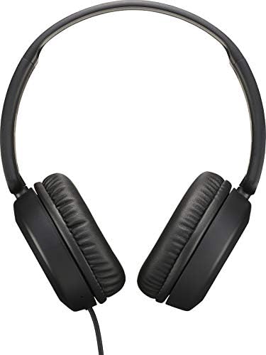 JVC HAS31 MB Ultra-Light On-Ear Headphones – Immersive Sound Experience with Built-In Remote & Microphone for Seamless Smartphone Interaction – Ideal for Kids, Commuters, and Audiophiles – Compact Foldable Design for Superior Portability and Comfort – Modern Black Aesthetic for Trendsetters
