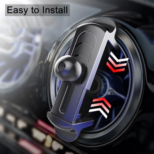 Ultimate Ford Mustang Phone Holder Mount for 2015-2023 Models – Versatile 360-Degree Air Vent Stand for Ecoboost, GT, Shelby GT350 & GT500 – Hands-Free Navigation & Communication – Effortless Installation & Universal Fit for All Smartphones – Premium Quality Automotive Accessory for Safe Driving Experience