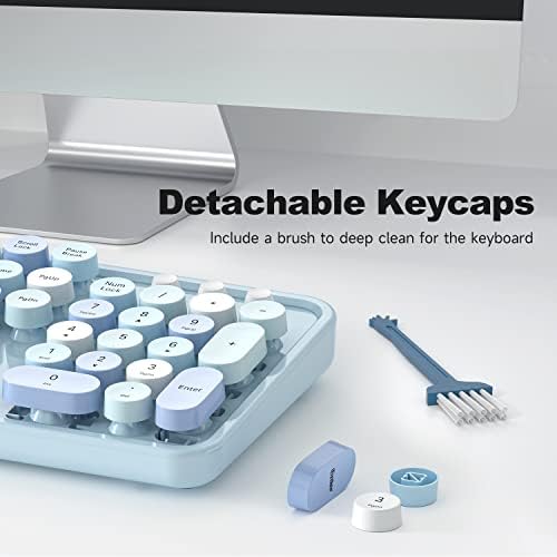 Illuminate Your Workspace with the Large Print Backlit Keyboard – Ergonomic USB Wired Multimedia Keyboard with Rainbow LED Lighting for Enhanced Comfort and Visibility on Windows PCs & Laptops