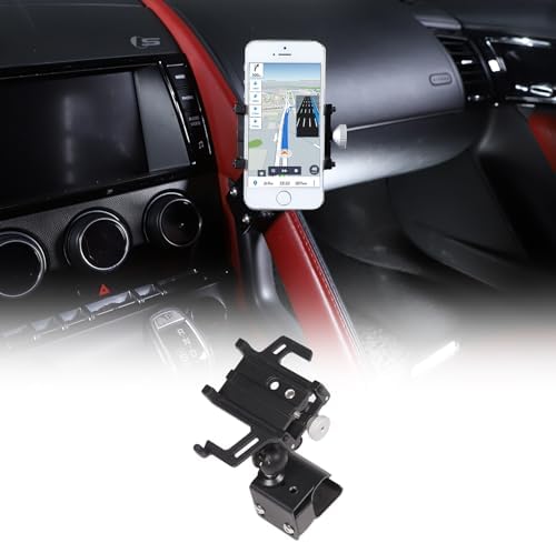 Daeiclru Jaguar F-Type Central Console Phone Mount (2013-2024) – Ultimate Hands-Free Cell Phone Holder for Enhanced Safety, Effortless Installation, and Adjustable Viewing Angles – Durable Automotive Accessory for Effortless Integration and Daily Use