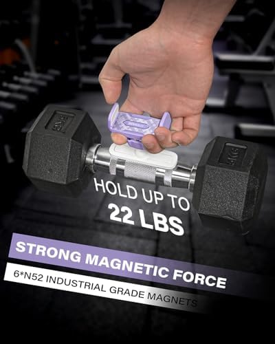 APPS2 Car Gym Magnetic Phone Holder – 360-Degree Adjustable Mount for Smartphones (4.7-6.5″) – Durable Alloy Base & Joint – Sleek Design for Enhanced Safety & Convenience on the Road – Optimal Viewing Angles for Navigation & Hands-Free Calls – Reliable Magnetic Grip for Secure Smartphone Support – Compact Gym Phone Accessory for Easy Installation & Use – Elevate Your Driving Experience with Robust Performance & Stylish Aesthetics