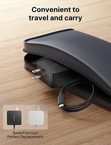 JSAUX 45 W USB C Charger with 5 FT PD 3.0 Cable – Ultimate Fast Charging Solution for Steam Deck, OLED Switch, Mac Book & More – Optimal Power Delivery for i Phone 16/15, Samsung Galaxy S25/S24/S23/S22, i Pad, Pixel Devices – Compact, Durable, and Universally Compatible Charging Accessory