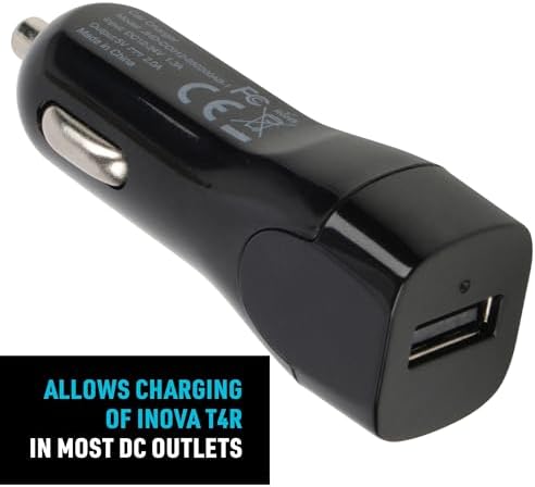Nite Ize INOVA Tactical LED Flashlight Charger – Ultra-Fast USB DC Car Adapter for Reliable Outdoor Power Solutions and Enhanced Device Compatibility