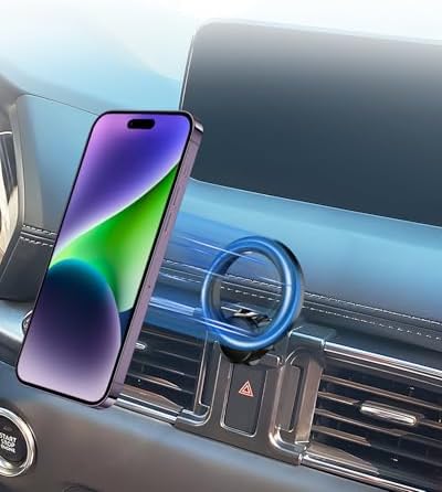 Mazda CX-30 2019-2025 Premium Air Vent Phone Mount with 15 W Fast Wireless Charger – 360° Rotatable Magnetic Holder for Ultimate Hands-Free Navigation and Seamless Charging – Durable Auto Accessory for Enhanced Driving Comfort and Safety