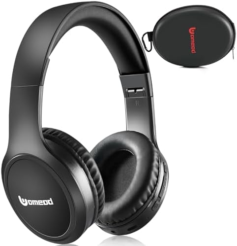 Ultimate 70-Hour Wireless Bluetooth Over-Ear Headphones – Immerse Yourself in Deep Bass with 3 Custom EQ Modes, Lightweight & Foldable Design for Maximum Portability, Integrated Microphone for Seamless Calls – Perfect for Music Lovers, Home Office, and On-the-Go Sound Quality