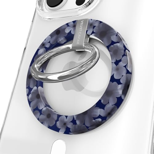 Transform Your i Phone 16, 15, 14, 13, 12 with VELVET CAVIAR’s Amethyst Purple Leopard Mag Safe-Compatible Grip – Stylish Magnetic Ring Holder & Adjustable Stand for Effortless Hands-Free Viewing, Secure Texting, and Enhanced Usability – Elevate Your Mobile Experience with Durable, Lightweight, and Customizable Accessory