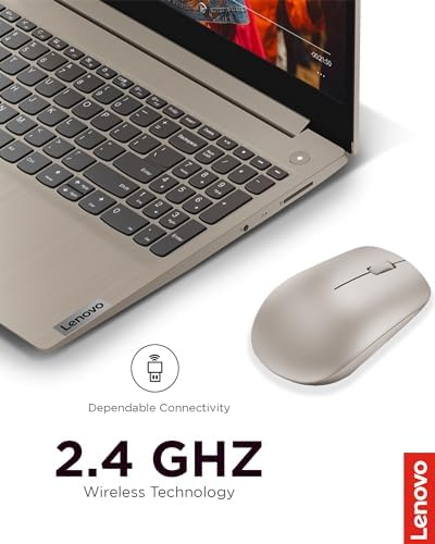 Lenovo 530 Wireless Mouse – Ergonomic Abyss Blue Design with 2.4 GHz Nano USB Receiver, 1200 DPI Optical Sensor for Precision Tracking, Lightweight & Portable for Effortless Navigation, Ideal for Left & Right-Handed Users, Perfect Companion for Work or Travel
