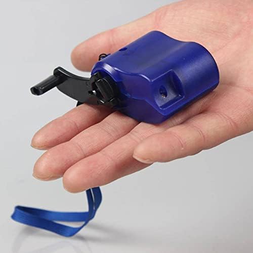 Emergency-Ready Hand Crank Generator: Lightweight 5 V USB Charger for Outdoor Adventures & Mobile Phone Powering – Ideal for Camping, Hiking, and Unexpected Outages