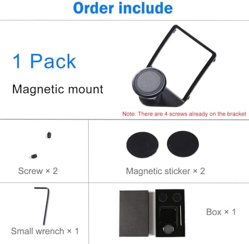 LLKUANG BMW-Specific 360-Degree Magnetic Phone Mount – Premium Car Holder for 3 & 4 Series M3 M4 F30 F31 F32 F33 F34 F36 F80 F82 F83 – Elevate Navigation & Hands-Free Communication with Secure, Stylish Dashboard Integration
