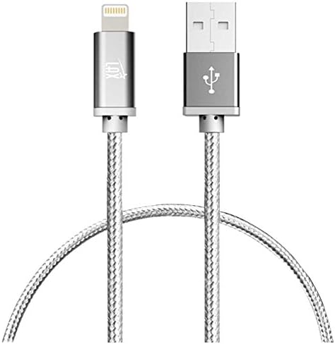 LAX MFi Certified Lightning Cable for i Phone & i Pad – 6 ft Durable Braided USB Cord with Fast Charging Capability for Enhanced Performance and Compatibility Across All Devices