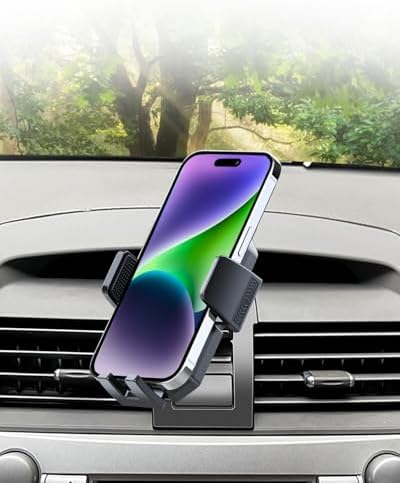 Upgrade Your Toyota Tundra or Sequoia Driving Experience with the 360° Rotating Mag Safe Phone Holder – Premium Dashboard Mount Designed for 2020-2025 Models, Ensures Safety, Accessibility, and Sleek Aesthetics Without Air Vent Obstruction