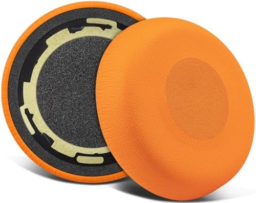 Upgrade Your Jabra Evolve 75 Experience with SOULWIT Replacement Earpads – Luxurious Soft Protein Leather and High-Density Noise Isolation Foam in Elegant Burgundy – Engineered for Maximum Comfort and Superior Sound Clarity