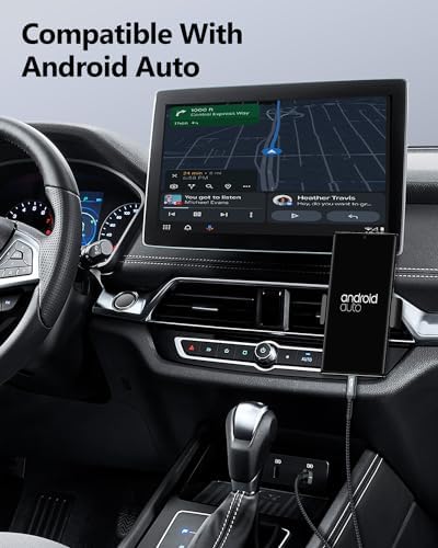 SUNGUY USB C Android Auto Cable 1FT[5Pack], 10Gbps USB C 3.1 Gen2 USB A to USB C Data Transfer Cable, 3A Fast Charging USB Type C Cord for iPhone 16 15 Pro/Pro Max/Plus, Samsung Galaxy S24, Pixel – Enhanced Compatibility and Speed