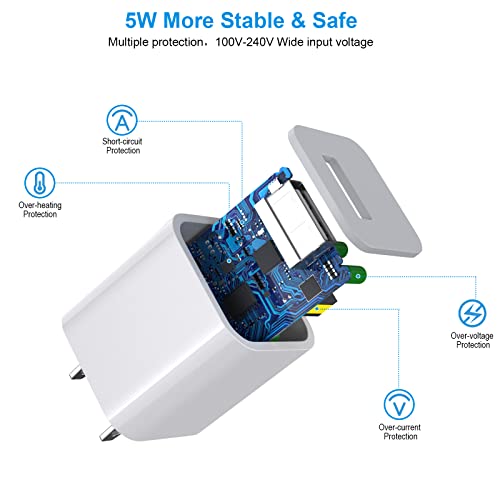 Apple Certified 2-in-1 Magnetic Charger for i Phone and Apple Watch – 6.6 FT Travel Charging Cable with USB Wall Block for Enhanced Speed and Compatibility with i Phone 14/13/12/11/Pro/Max and Apple Watch Series 9/8/7/6/SE/5/4/3/2/1 – Dual Device Charging Solution for Modern Lifestyles