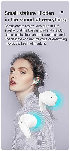 Ultra-Lightweight Bluetooth 5.3 Wireless Earbuds with Advanced Noise Isolation & Real-Time LED Battery Indicator – Perfect for Active Lifestyles, Ergonomic Sports Earphones Compatible with i OS/Android, Delivering Immersive Sound Quality for Music Enthusiasts on the Go