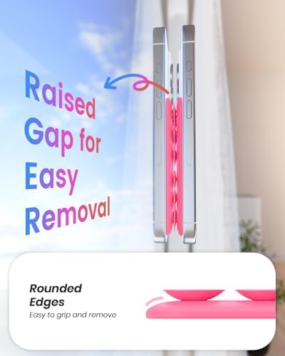 Klearlook Magnetic Suction Phone Mount Set – 4 Stylish Colors for Mag Safe Cases, Hands-Free Selfie Grip for Tik Tok & Content Creators, Lightweight & Portable, Secure Magnetic Attachment for Effortless Video Recording and Photography