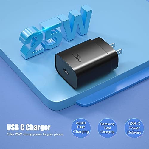 Ultimate i Phone 15 Fast Charge Bundle: 20 W Dual-Port USB-C Wall Charger with 10 FT Cable – Rapid Power Delivery & Quick Charge for i Phone 15, i Pad Pro, Air, Mini – Ideal for Travel & Dual Device Charging Convenience