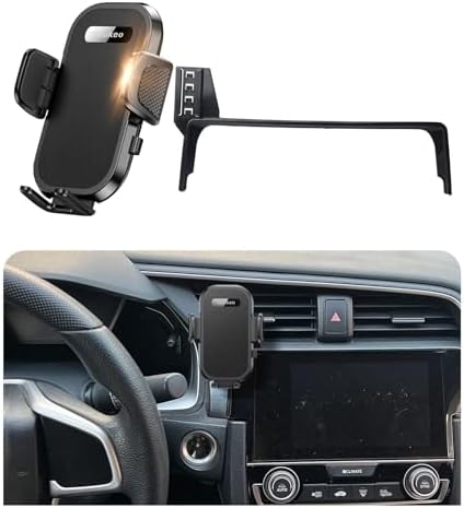 Enhanced Honda Civic 2006-2011 Phone Holder: Adjustable 4-7 Inch Cradle for Secure Hands-Free Access – Ultimate Car Mount for Safety & Convenience