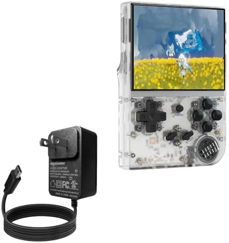 Box Wave 15 W Wall Charger for Cintwor RG35 XX Pocket Retro Handheld Console – Rapid Charge with 6 ft Built-In Cable for Extended Reach and Enhanced Compatibility, Perfect for On-the-Go Gamers Box Wave 15 W Wall Charger for Cintwor RG35 XX Pocket Retro Handheld Console – Rapid Charge with 6 ft Built-In Cable for Extended Reach and Enhanced Compatibility, Perfect for On-the-Go Gamers