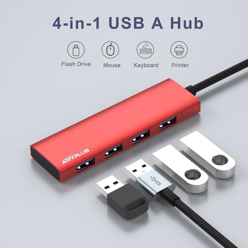 Unlock Seamless Device Connectivity with Our Compact 2 ft USB 3.0 Hub & Multiport Splitter – High-Speed Adapter for Laptops, PCs, i Macs & More – Effortlessly Connect Multiple Devices for Enhanced Productivity on the Go!