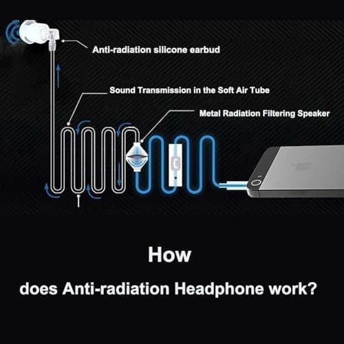 KINDEN Air Tube Binaural Headset with Microphone – Premium Noise Cancelling Earbuds Featuring Deep Bass for Smartphones, Tablets, and MP3 Players – Comfortable, Lightweight Design with Enhanced Compatibility for HTC, Sony, and Apple Devices