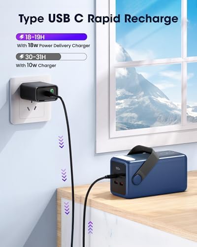 Ultra High-Capacity 70000 m Ah Power Bank – 22.5 W Fast Charging Portable Charger with LED Display & Built-In Flashlight – Ideal for Camping, Travel, and Emergency Use – Multiple Outputs for i Phone, Samsung, i Pad, and More – Stay Connected Anywhere with Long-Lasting Power Solution – Lightweight Design with Convenient Carry Strap and Real-Time Power Monitor – Comprehensive Safety Features Including Overcharge and Short Circuit Protection – Perfect for Outdoor Adventures and Unexpected Power Outages – Includes USB-C Charging Cable and 2-Year Customer Support for Peace of Mind