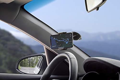 Scosche UH4 ODEX2-SP Premium Telescoping Phone Mount – Versatile Quick Grip Suction Cup and Adhesive Holder with Adjustable Arms for Enhanced Navigation and Safety on the Road