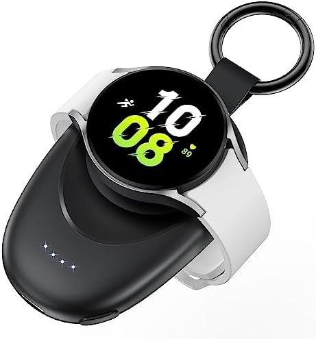 Portable Magnetic Charger for Samsung Galaxy Watch 7 Ultra – 1400 m Ah Fast Charging Power Bank, Travel-Friendly Keychain Accessory for Galaxy Watch 7/6/5 Pro/4/3 & Active Series – Efficient Wireless Charging on the Go Portable Magnetic Charger for Samsung Galaxy Watch 7 Ultra – 1400 m Ah Fast Charging Power Bank, Travel-Friendly Keychain Accessory for Galaxy Watch 7/6/5 Pro/4/3 & Active Series – Efficient Wireless Charging on the Go