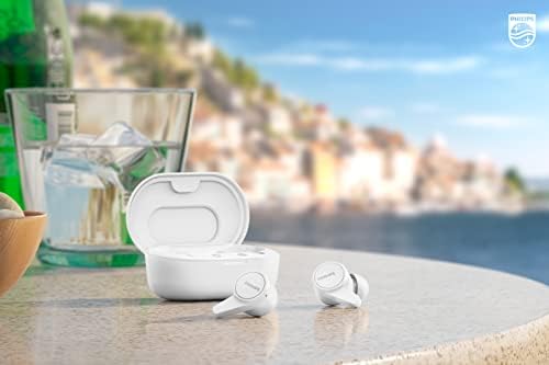 Philips T1207 True Wireless Earbuds – 18-Hour Playtime, IPX4 Water-Resistant Design for Active Lifestyles, Superior Comfort, and Effortless Bluetooth Connectivity in Stylish Teal